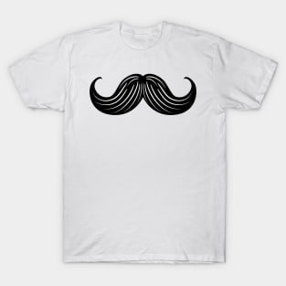 Curly Moustache T-Shirt